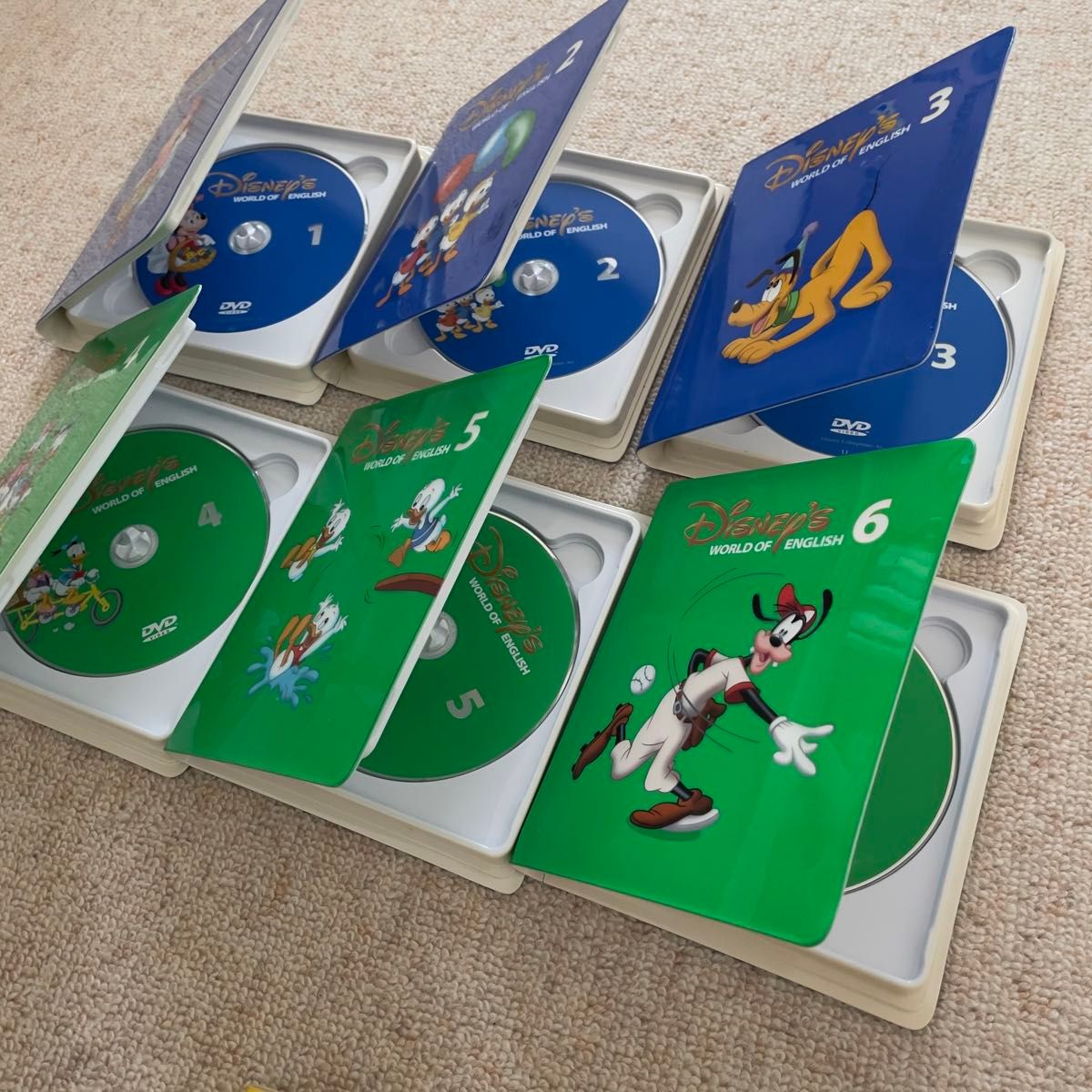 ディズニー英語システム DWE ストレートプレイ DVD12枚セット ディズニー英語システム DWE ストレートプレイ DVD12枚セット