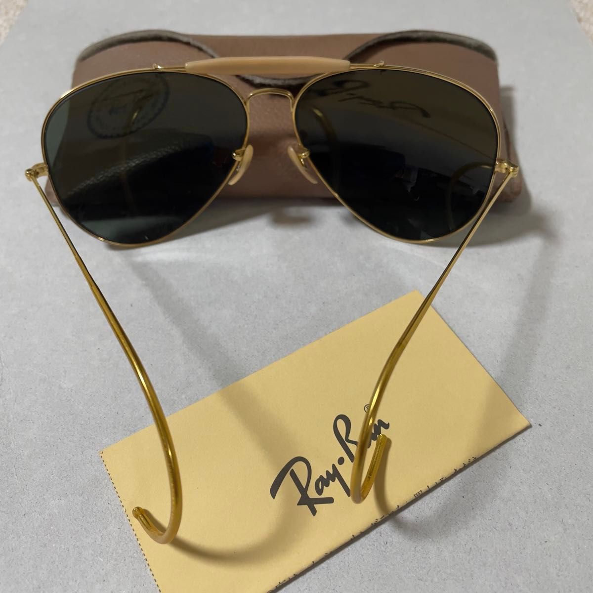 超レア RayBan レイバン サングラス B&L Ray-Ban USA ゴールド 超レア RayBan レイバン サングラス B&L Ray-Ban USA ゴールド
