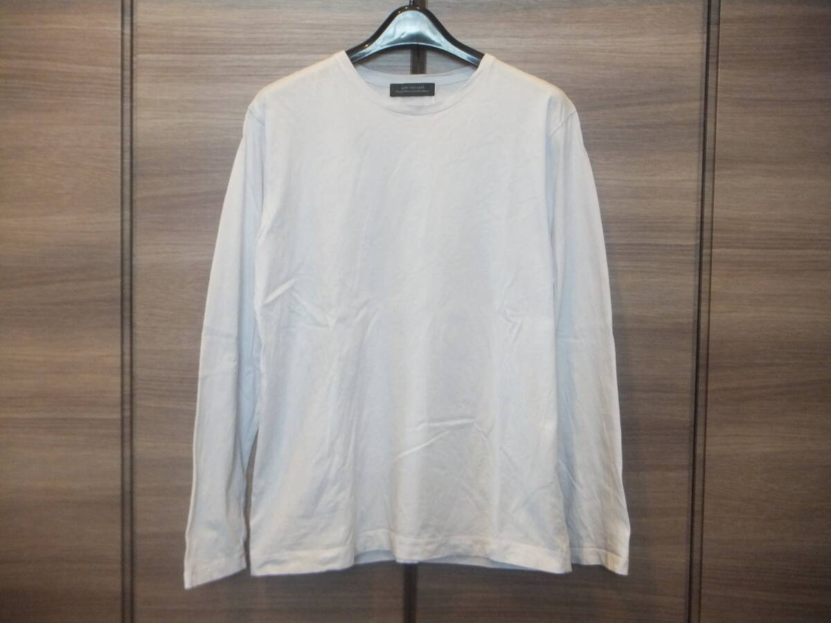 ★ nano・universe（ナノユニバース）　長袖Tシャツ　ロンT　カットソー　白　L ★