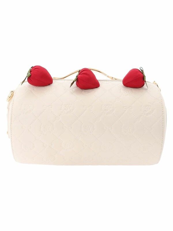 Maison de FLEUR モノグラムロールケーキショルダーバッグ Maison de FLEUR モノグラムロールケーキショルダーバッグ
