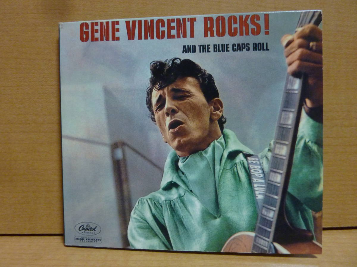 仏盤【CD】GENE VINCENT ROCKS! AND THE BLUE CAPS ROLL　Vol.3【中古品】4992712　ジーン・ヴィンセント_画像1