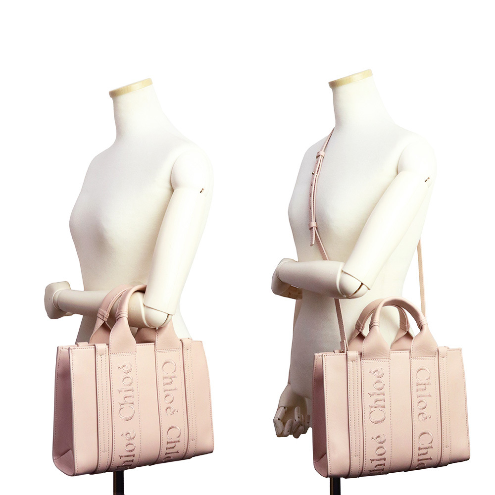 新品・未使用品)クロエ Chloe WOODY スモールトート 2way 新品・未使用品)クロエ Chloe WOODY スモールトート 2way