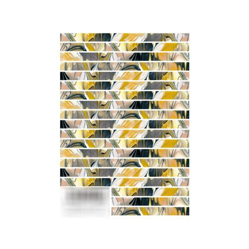  summarize profit TSUMEKIRA( tab kila) nail sticker tati produce 2 Marble tape 1 ( yellow /5mm) NN-TAT-204 x [2 piece ] /a