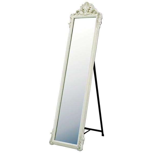  You power Grace stand type art mirror [ new Roxy ( antique white )] GM-23011 /a