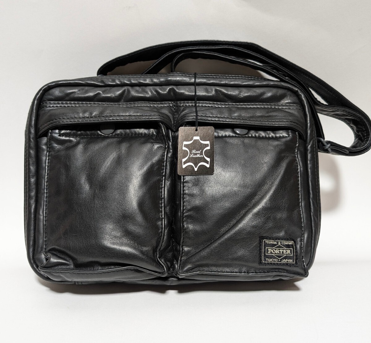 美品 PORTER レザー TANKER ショルダーバッグ バッグ タンカー 美品 PORTER レザー TANKER ショルダーバッグ バッグ タンカー