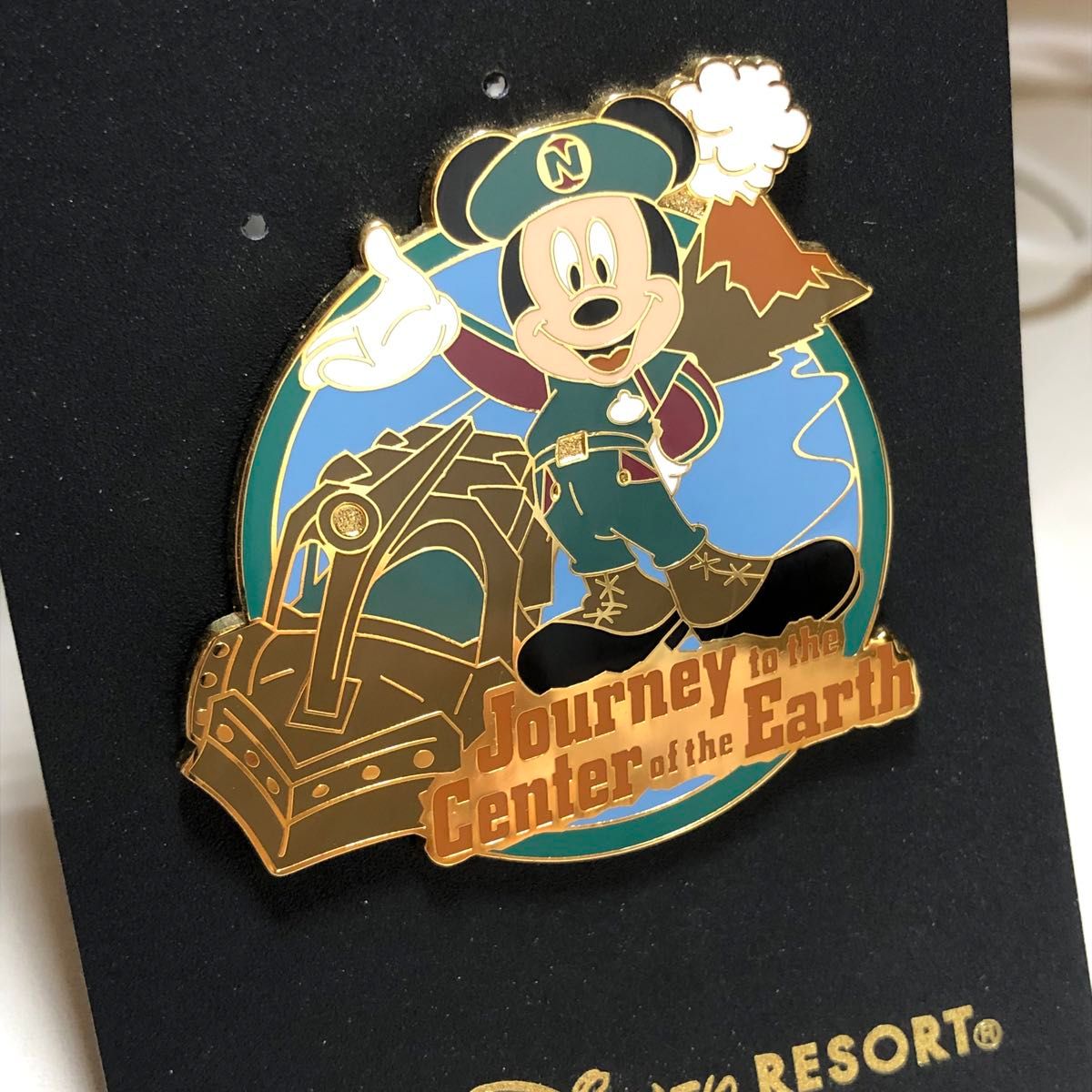 センターオブジアース ピンバッジ TDL TDS TDR ディズニー センターオブジアース ピンバッジ TDL TDS TDR ディズニー