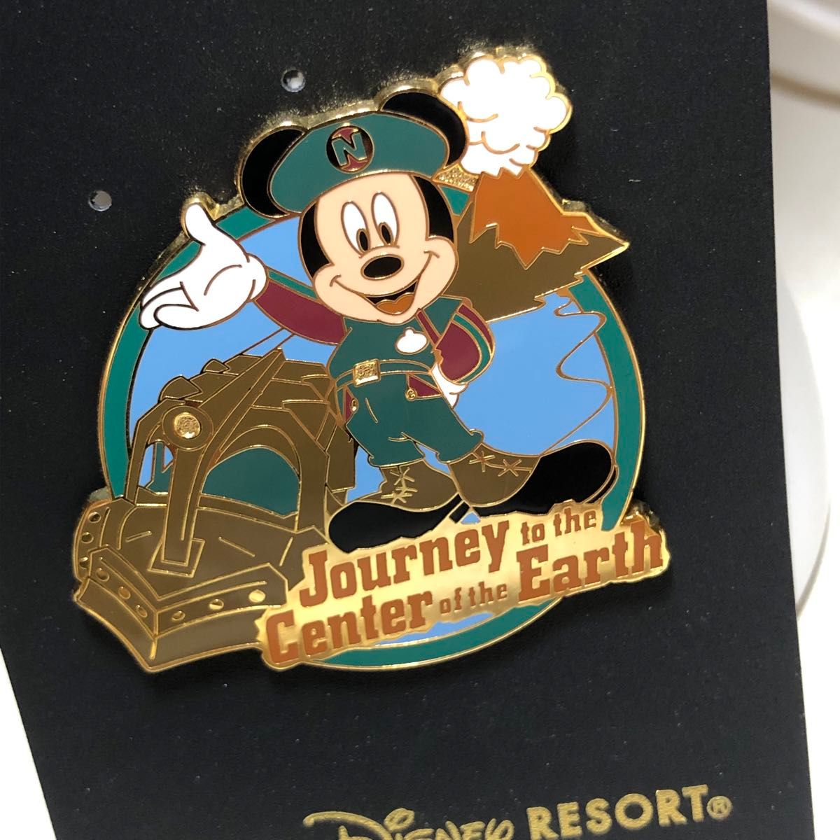 センターオブジアース ピンバッジ TDL TDS TDR ディズニー センターオブジアース ピンバッジ TDL TDS TDR ディズニー