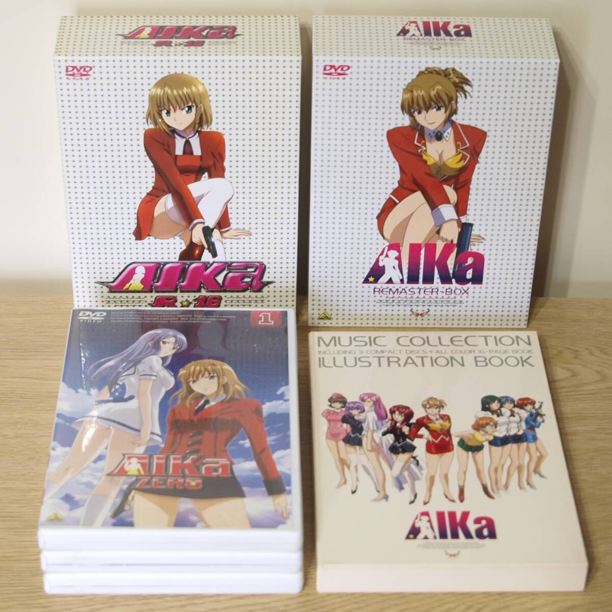 AIKa R-16 AIKa ZERO AIKa リマスターBOX AIKaアニメDVD全巻 AIKa R-16 AIKa ZERO AIKa リマスターBOX AIKaアニメDVD全巻