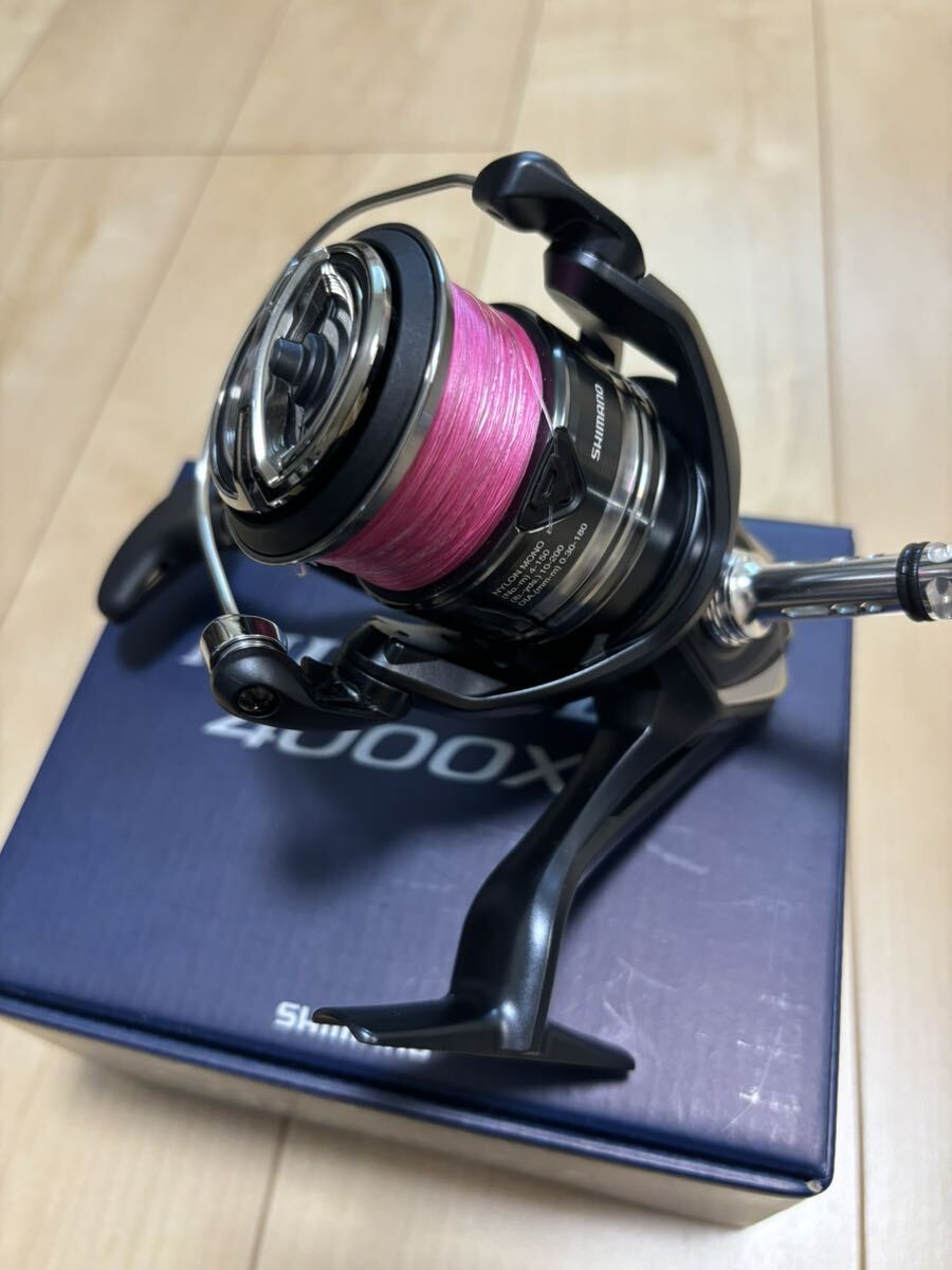 美品】シマノ 22ミラベル 4000XG PE0 8号 ゴメクサスリール 美品】シマノ 22ミラベル 4000XG PE0 8号 ゴメクサスリール