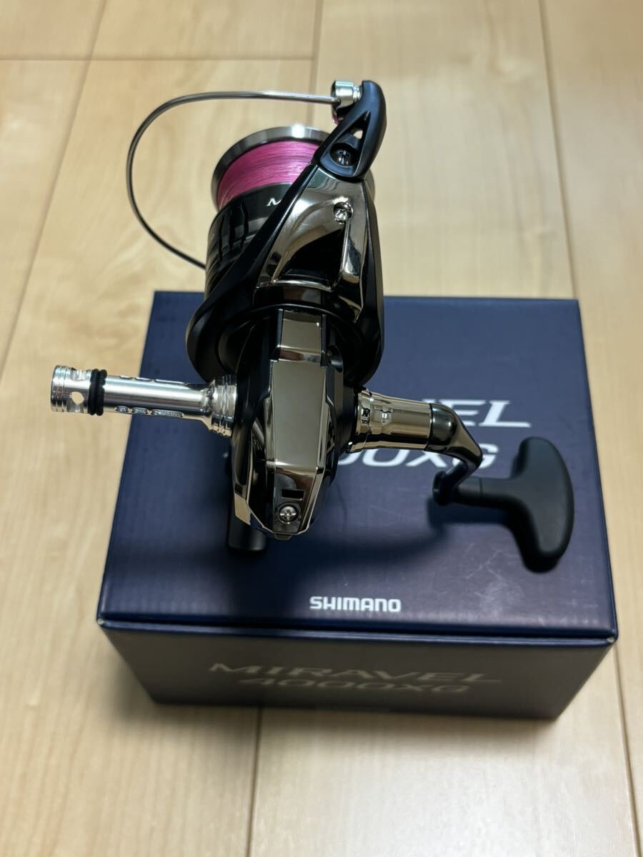 美品】シマノ 22ミラベル 4000XG PE0 8号 ゴメクサスリール 美品】シマノ 22ミラベル 4000XG PE0 8号 ゴメクサスリール