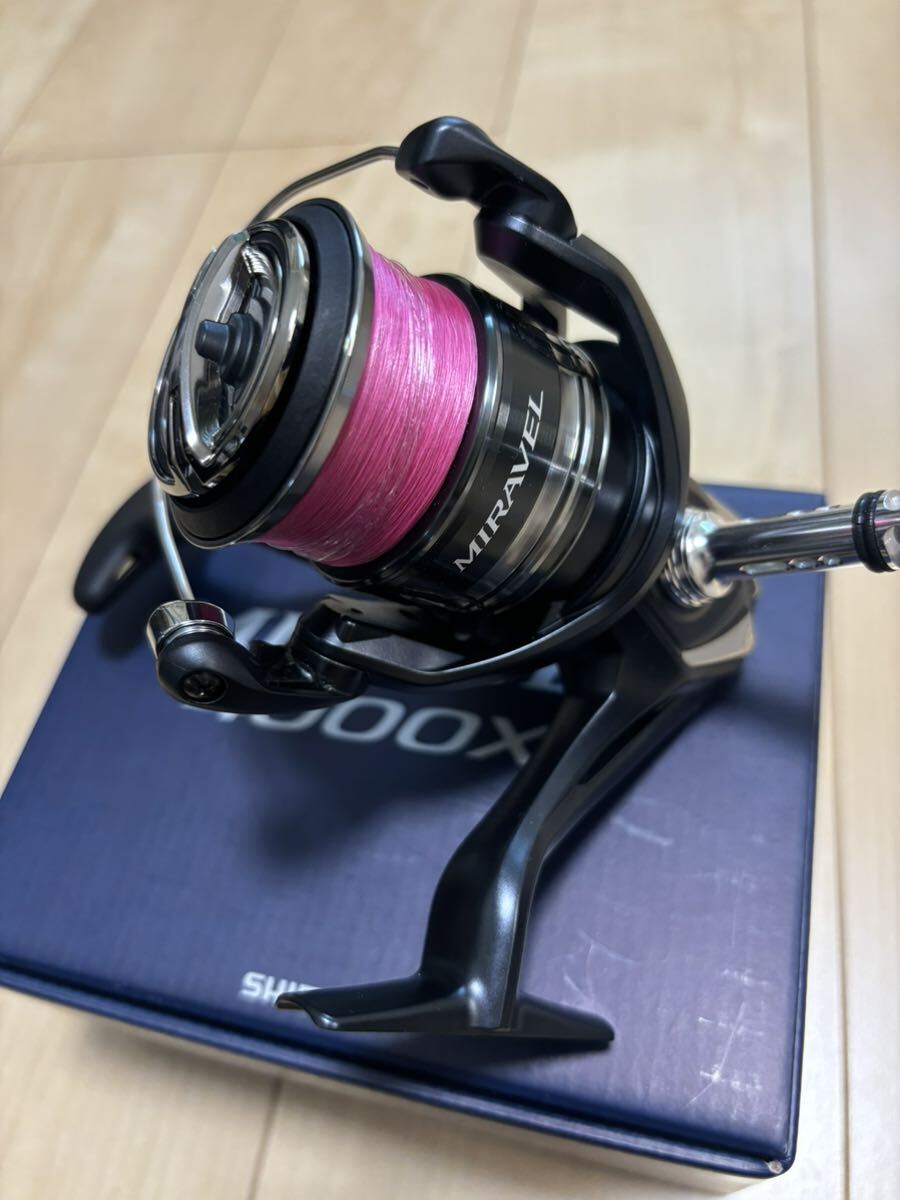 美品】シマノ 22ミラベル 4000XG PE0 8号 ゴメクサスリール 美品】シマノ 22ミラベル 4000XG PE0 8号 ゴメクサスリール