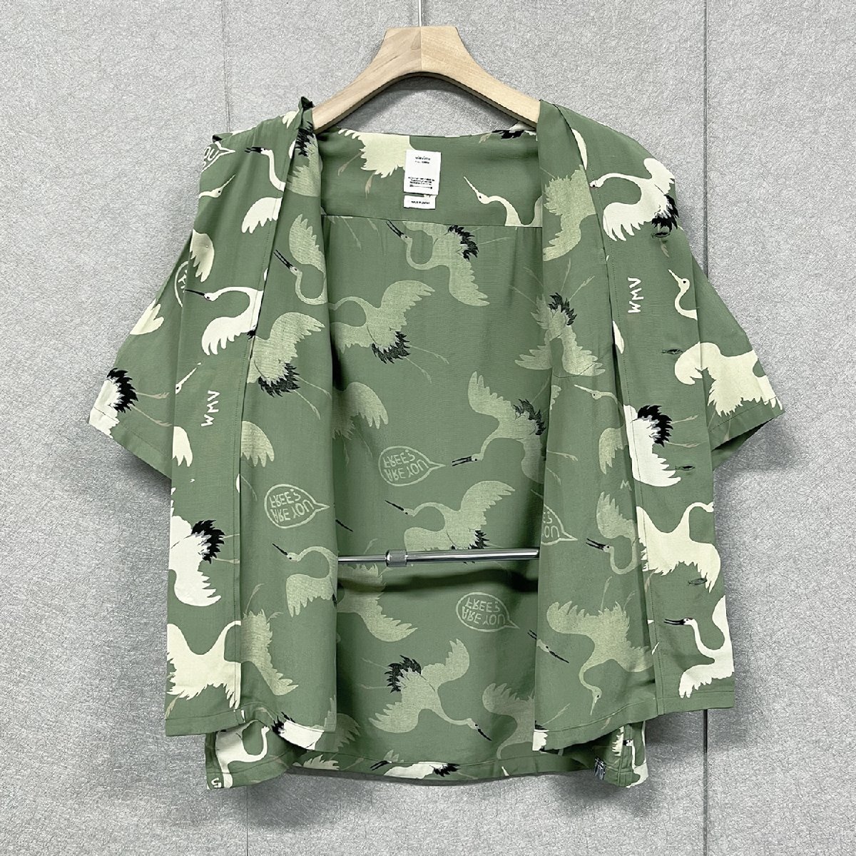 希少VISVIM ビズビム23SS CROSBY SHIRT S/S HIKAKU ヒカク 希少VISVIM ビズビム23SS CROSBY SHIRT S/S HIKAKU ヒカク