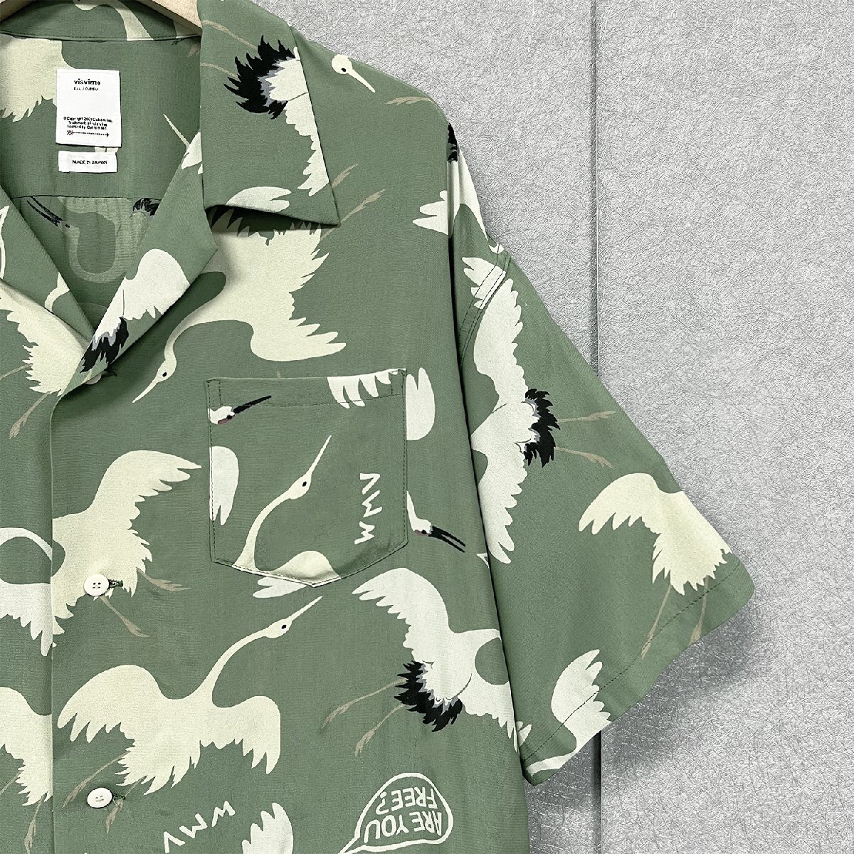 希少VISVIM ビズビム23SS CROSBY SHIRT S/S HIKAKU ヒカク 希少VISVIM ビズビム23SS CROSBY SHIRT S/S HIKAKU ヒカク