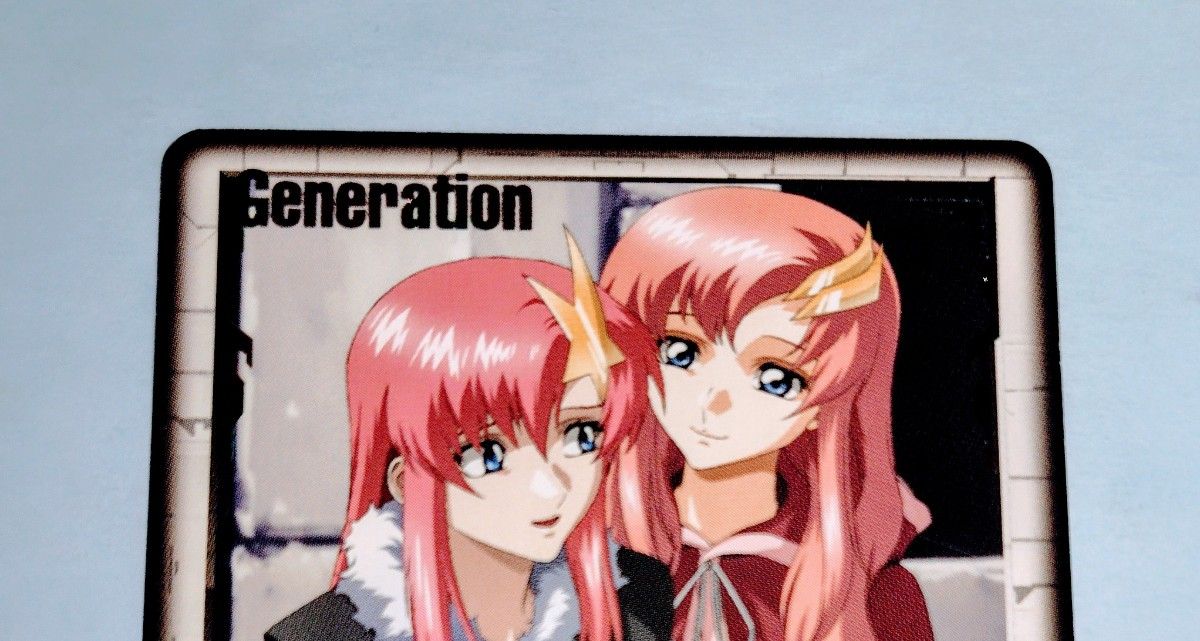 ガンダムウォー ユニーク 通じ合う心 白 ラクス&ミーア 絶版品 ガンダムウォー ユニーク 通じ合う心 白 ラクス&ミーア 絶版品