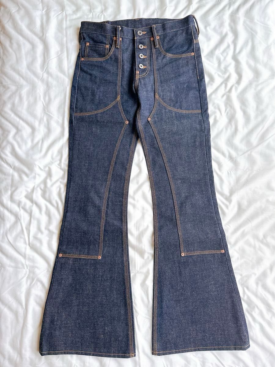 sugarhill シュガーヒル 21ss ダブルニー ベルボトム|パンツ sugarhill シュガーヒル 21ss ダブルニー ベルボトム|パンツ