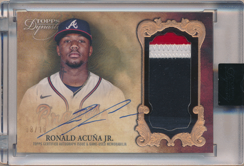 Amazon.co.jp: 50枚限定 Topps アクーニャjr WBC サイン入り