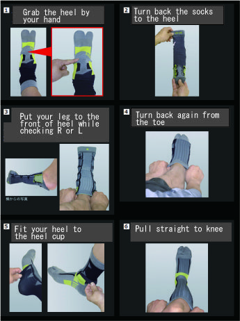 tabi form 2 ps finger socks :VS-SW151 middle thickness * short ( man and woman use )/ ho shino S size 