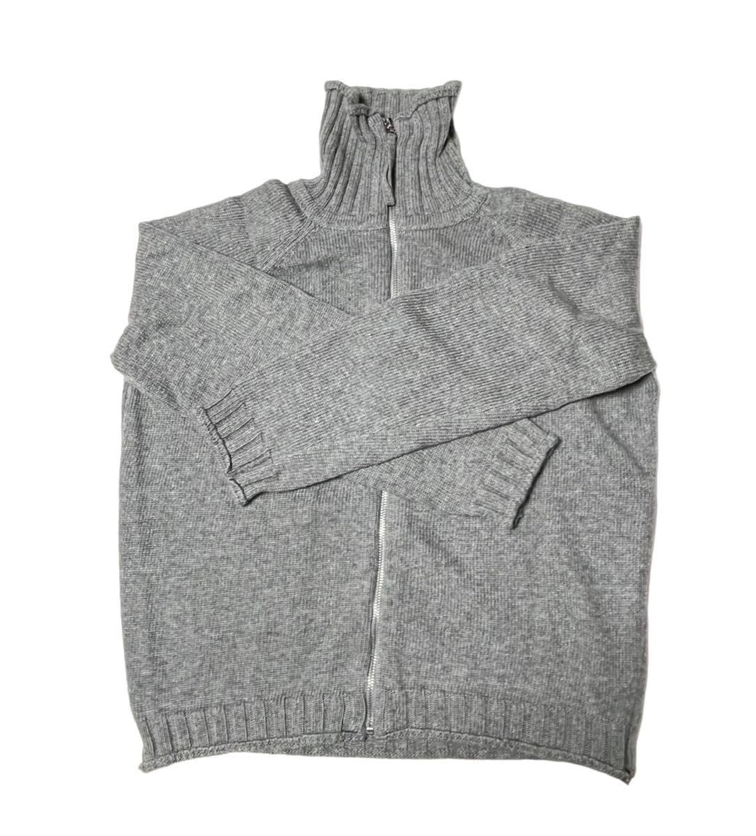 新品】Matin Kim マーティンキム ジップアップ ニット セーター 新品】Matin Kim マーティンキム ジップアップ ニット セーター