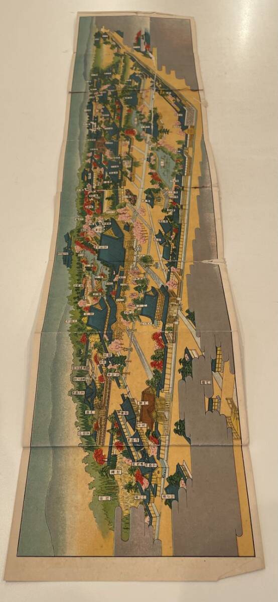 11220円 【古地図】高田山専修寺 大正15年発行 テープで補修跡 11220円 【古地図】高田山専修寺 大正15年発行 テープで補修跡