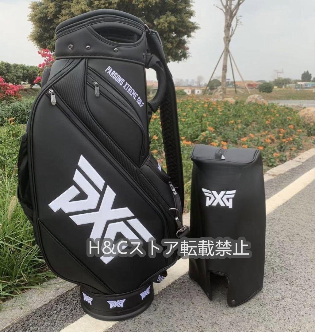 新型入荷●PXG キャディバッグ ゴルフバッグ ブラック