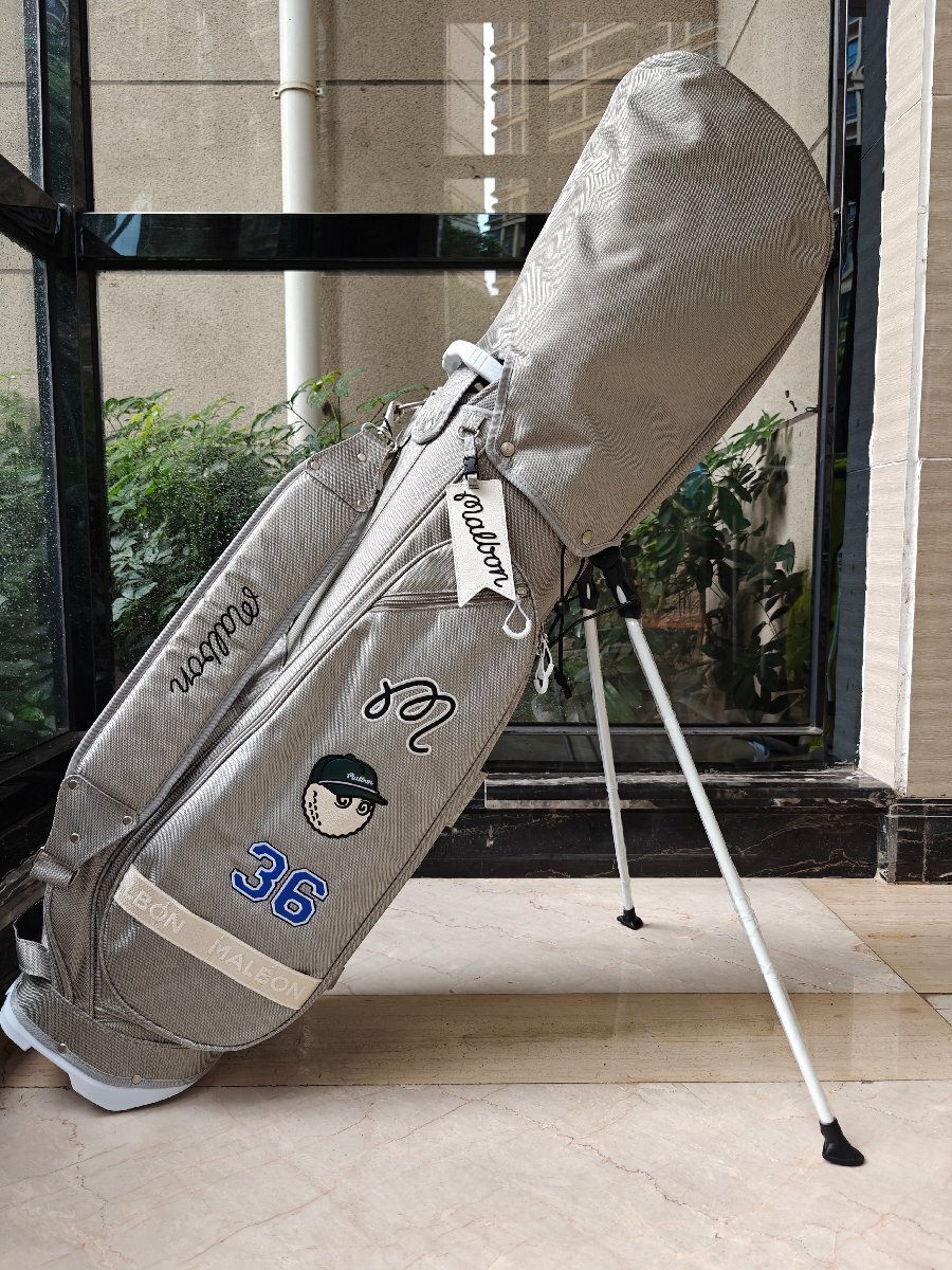 Malbon Golf キャディバッグ スタンド型 9インチ フードが2種類 Malbon Golf キャディバッグ スタンド型 9インチ フードが2種類