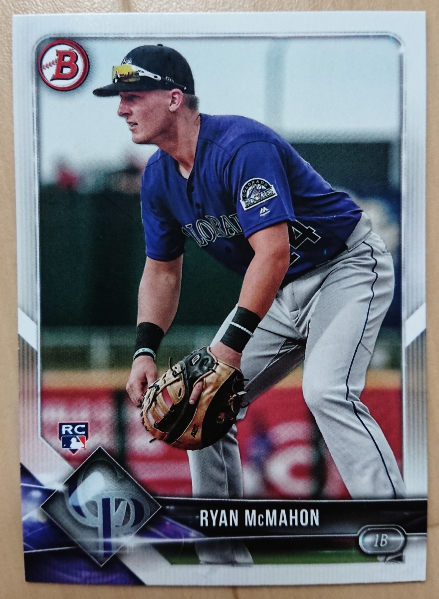 *RC rookie RYAN MCMAHON BOWMAN 2018 #99 MLB Major League ROOKIE CARD Ryan ma медведь ho nCOLORADO ROCKIESkorolado Rocky z *RC rookie RYAN MCMAHON BOWMAN 2018 #99 MLB Major League ROOKIE CARD Ryan ma медведь ho nCOLORADO ROCKIESkorolado Rocky z