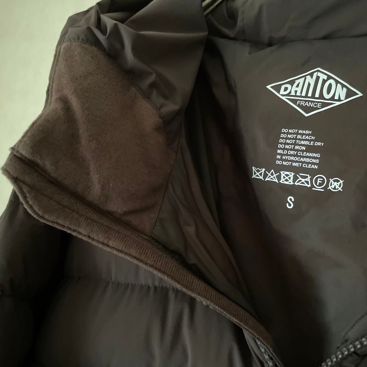 DANTON ミドルダウンコート ブラウン S ダントン 茶色|Yahoo DANTON ミドルダウンコート ブラウン S ダントン 茶色|Yahoo
