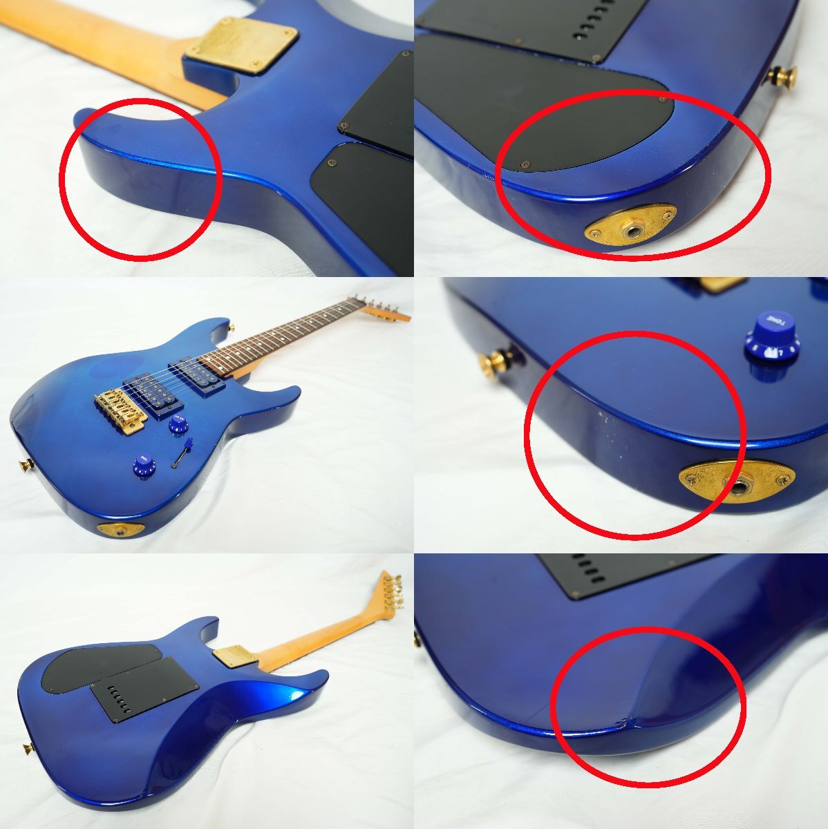☆Grover Jackson☆DINKY ブルーメタリック ディンキースタイル ☆Grover Jackson☆DINKY ブルーメタリック ディンキースタイル
