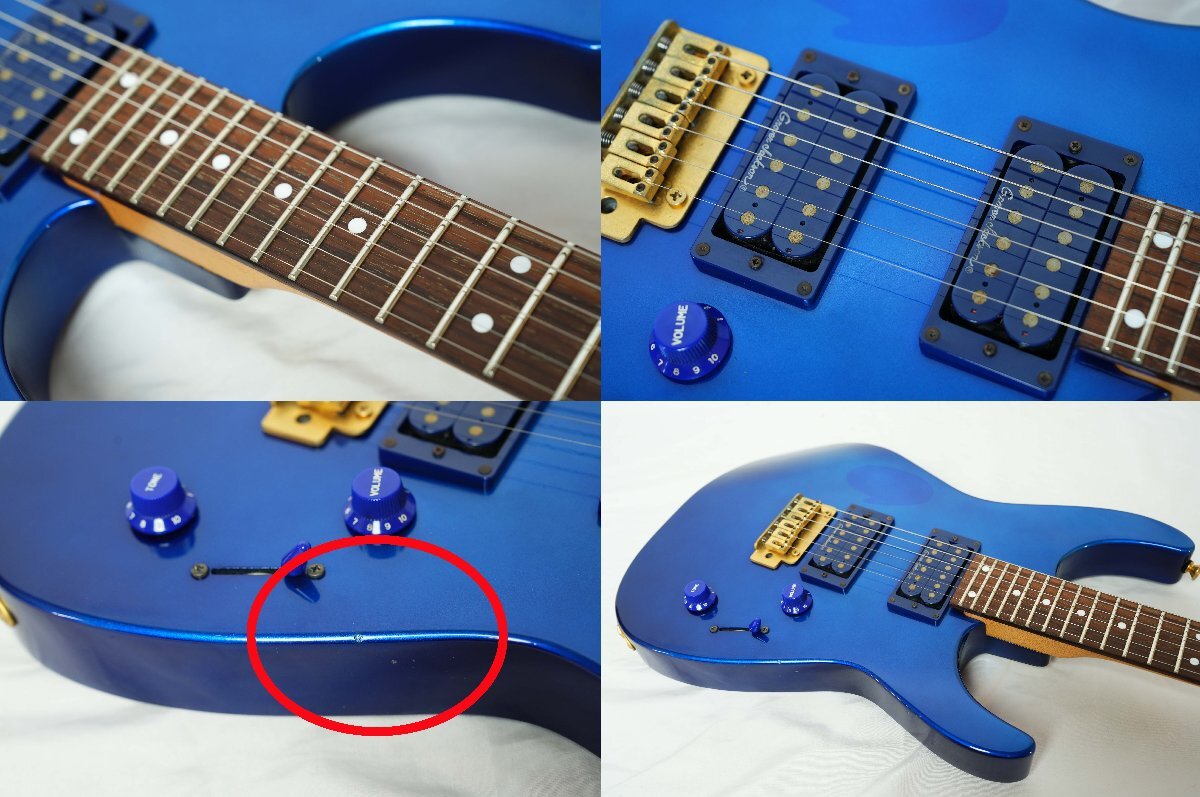 ☆Grover Jackson☆DINKY ブルーメタリック ディンキースタイル ☆Grover Jackson☆DINKY ブルーメタリック ディンキースタイル
