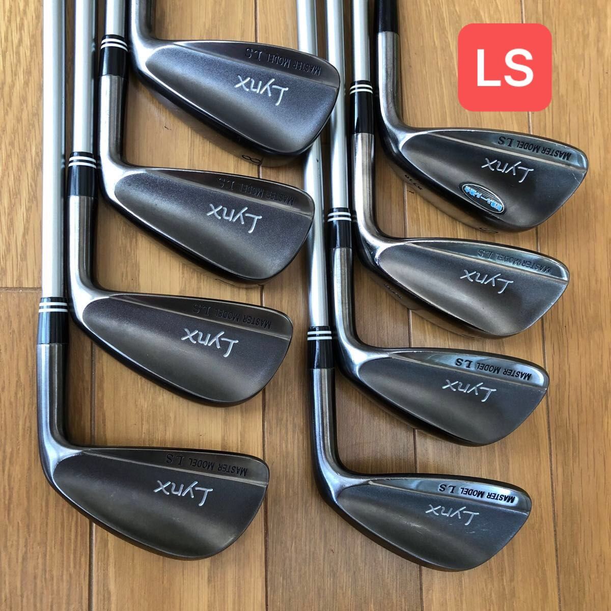 Lynx MASTER MODEL LS 5〜P A S アイアン8本セット カーボンR Lynx MASTER MODEL LS 5〜P A S アイアン8本セット カーボンR