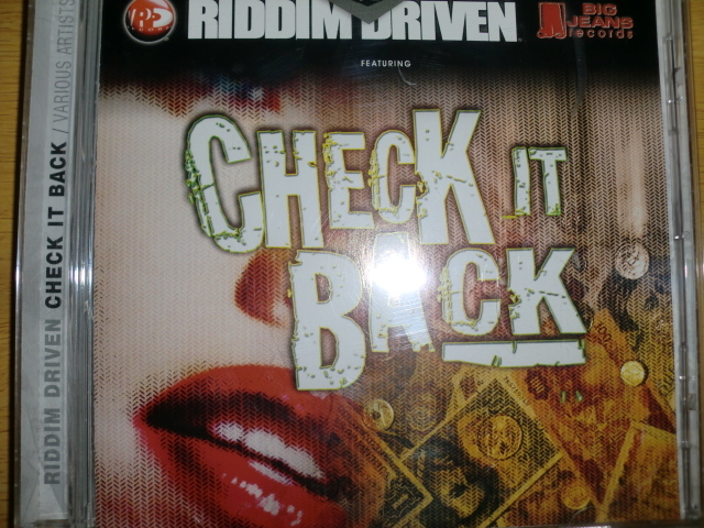 美品 Check It Back Riddim [ワンウェイ] Greensleeves Rhythm elephant man beenie man bounty killer vybz kartel wayne marshall t.o.k