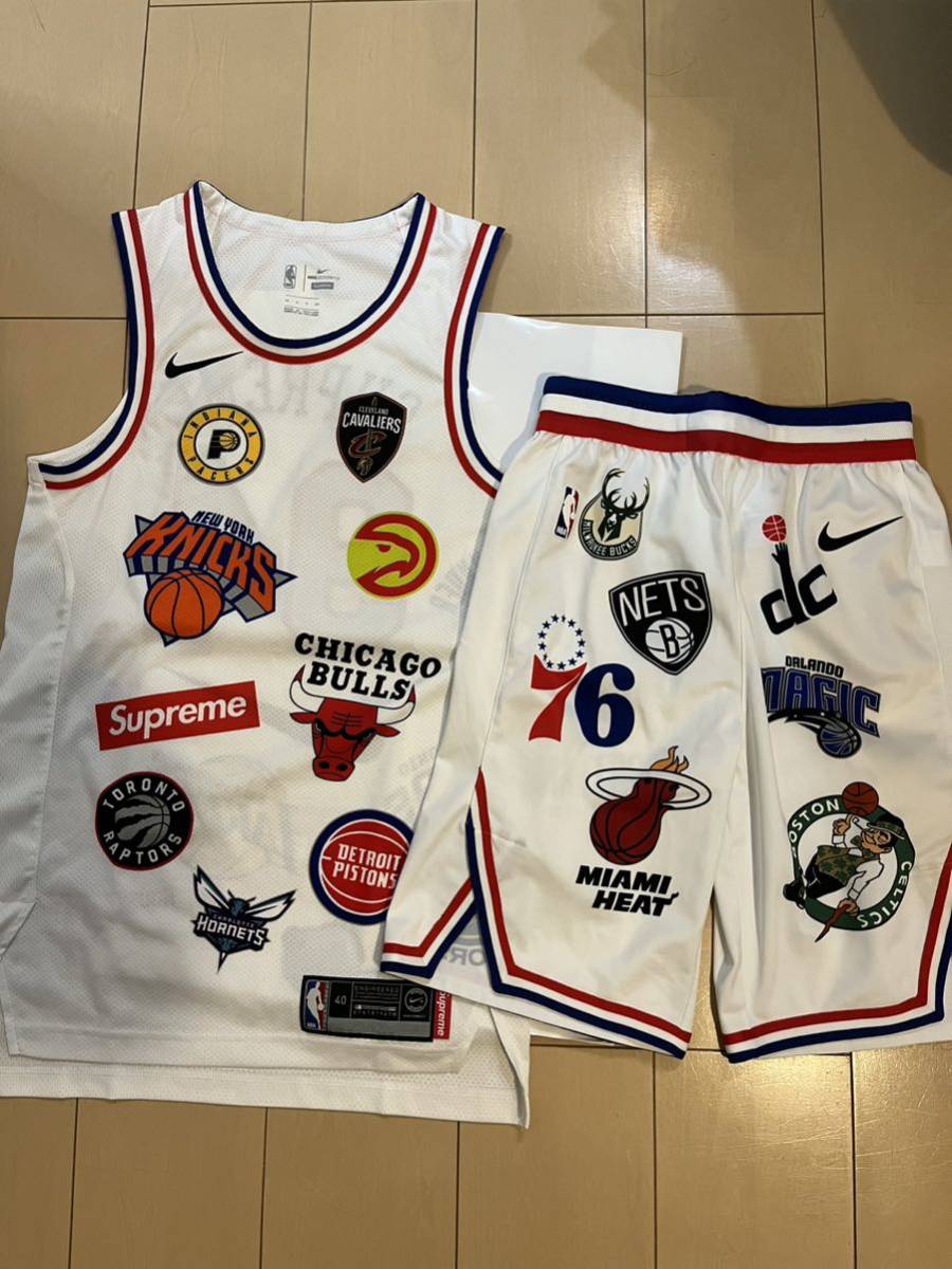 Supreme Nike NBA Teams Authentic Jersey authentic short 上下 Supreme Nike NBA Teams Authentic Jersey authentic short 上下