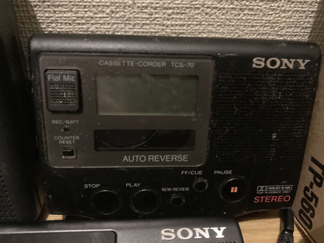 [ there is no final result 1 jpy start ]SONY Aiwa cassette player summarize 7 pcs. set 