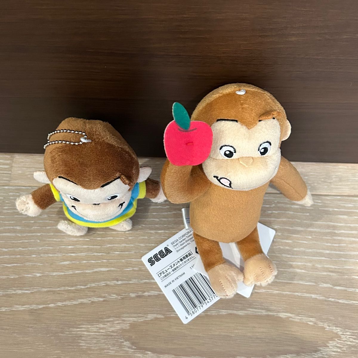 おさるのジョージ ぬいぐるみ マスコット キーチェーン ボール おさるのジョージ ぬいぐるみ マスコット キーチェーン ボール