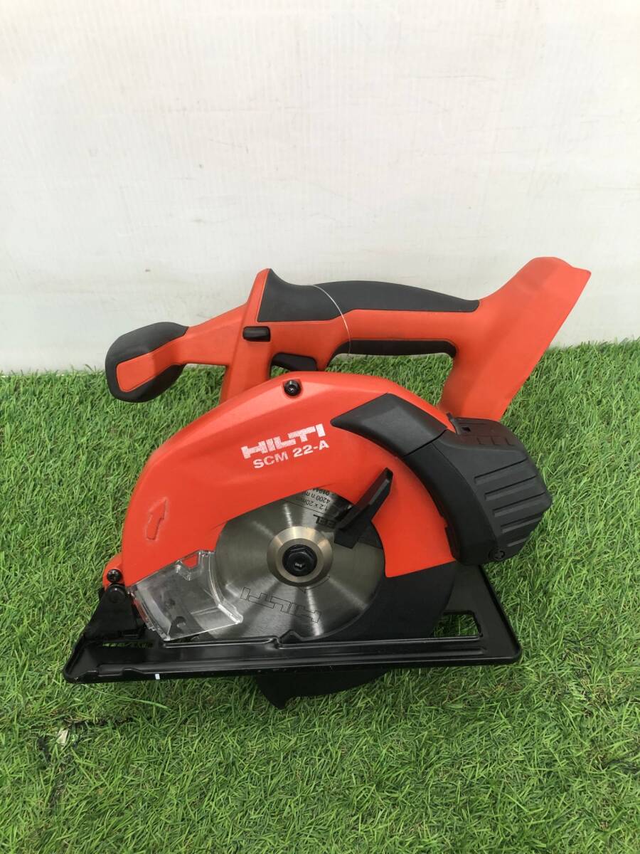 中古品】☆HILTI ヒルティ メタル用充電式サーキュラーソー SCM 中古品】☆HILTI ヒルティ メタル用充電式サーキュラーソー SCM