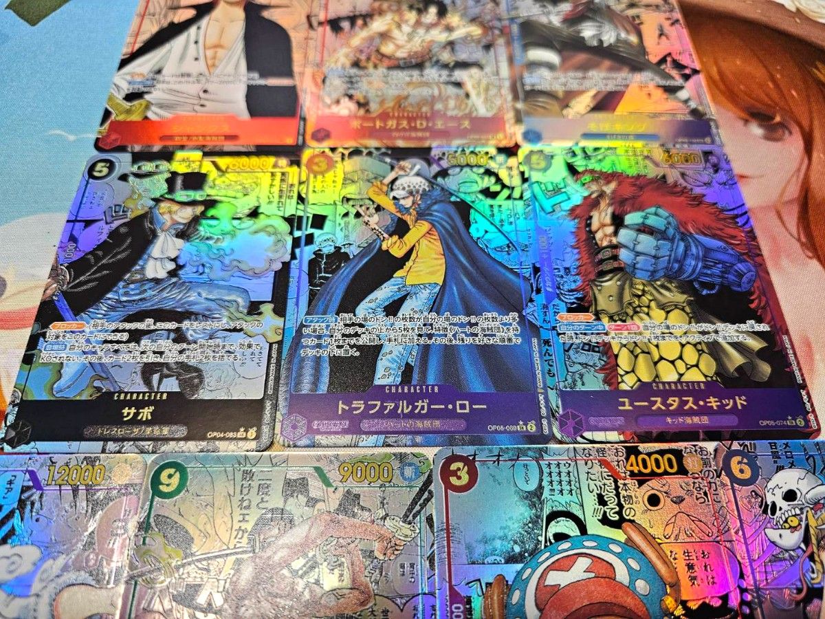 展示用】ACGカード ワンピースカード コミックパラレル 10枚 展示用】ACGカード ワンピースカード コミックパラレル 10枚