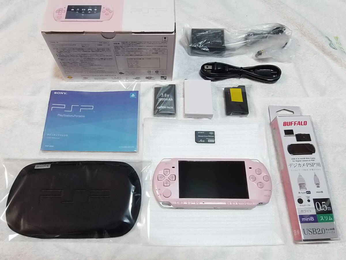 Yahoo!オークション - 新品同様 ブロッサム ピンク PSP-3000 Yahoo!オークション - 新品同様 ブロッサム ピンク PSP-3000