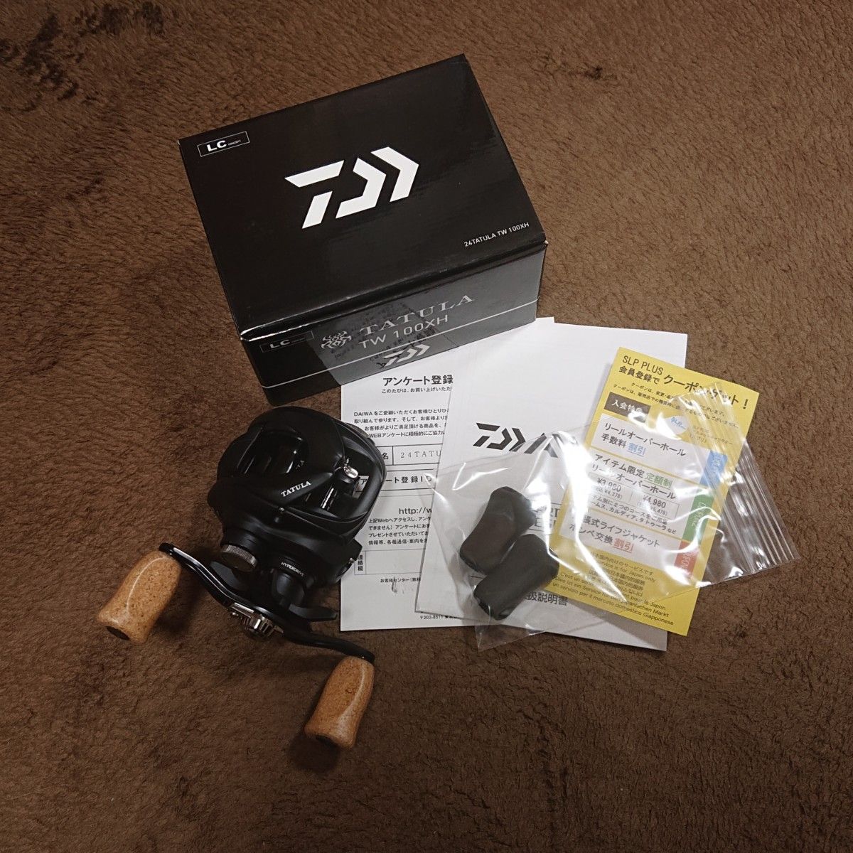 超美品/カスタム】ダイワ 24タトゥーラ TW 100XH(8 1)右 超美品/カスタム】ダイワ 24タトゥーラ TW 100XH(8 1)右