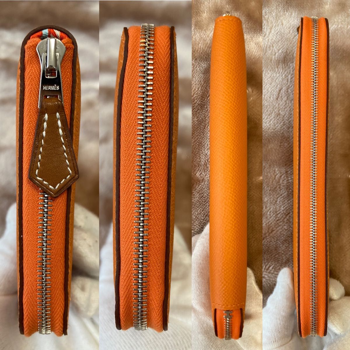HERMESエルメス アザップシルクインロング小銭入れ有ラウンド HERMESエルメス アザップシルクインロング小銭入れ有ラウンド