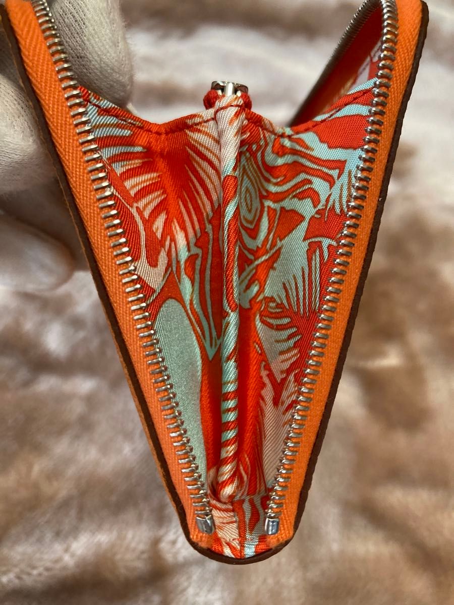 HERMESエルメス アザップシルクインロング小銭入れ有ラウンド HERMESエルメス アザップシルクインロング小銭入れ有ラウンド