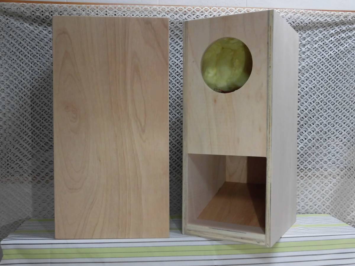 ☆146㎜開孔済み☆ハンドメイドバックロードホーンBOX・完成品 ☆146㎜開孔済み☆ハンドメイドバックロードホーンBOX・完成品