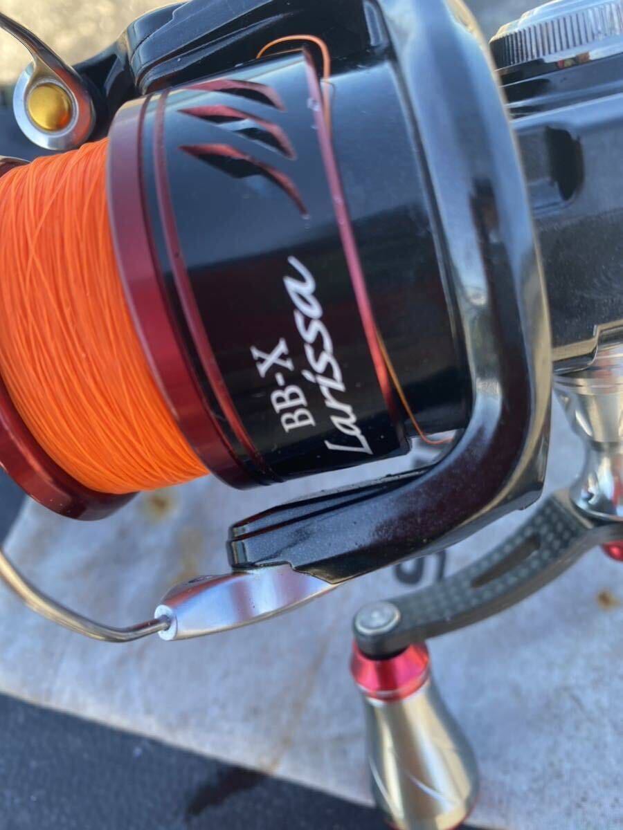9625円 ヤエン釣りに最適シマノリール BB-X Larissa 2500D 音 9625円 ヤエン釣りに最適シマノリール BB-X Larissa 2500D 音