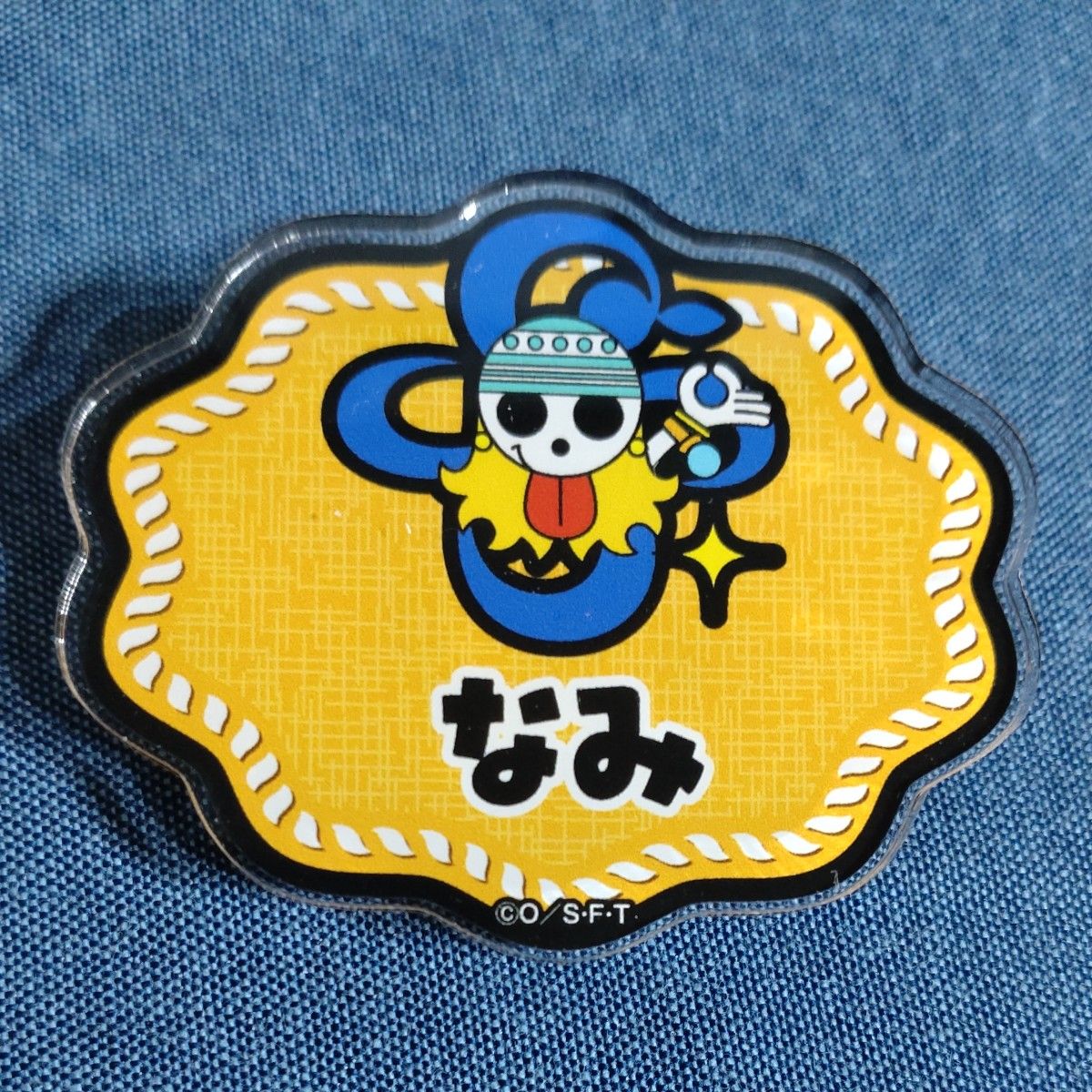 缶バッジ&アクリルネームバッジ 2点セットまとめ売り ナミ 缶バッジ&アクリルネームバッジ 2点セットまとめ売り ナミ