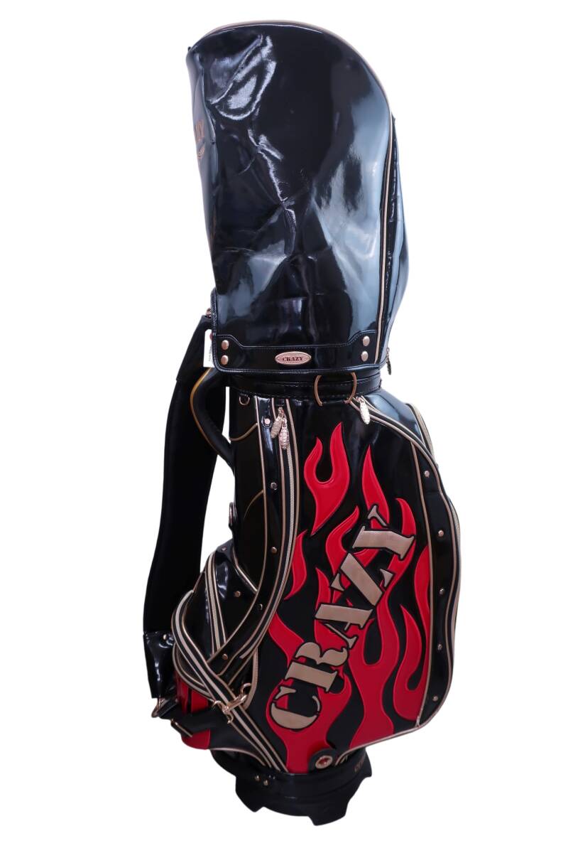 9667円 【美品】CRAZY(クレイジー) キャディバッグ(ヘッドカバー 9667円 【美品】CRAZY(クレイジー) キャディバッグ(ヘッドカバー