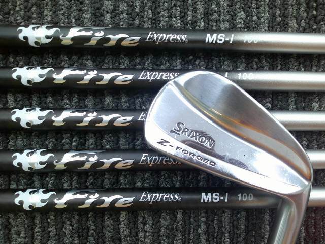中古 ダンロップ スリクソンZ FORGED/Fire Express MS-I 100/UNI 中古 ダンロップ スリクソンZ FORGED/Fire Express MS-I 100/UNI