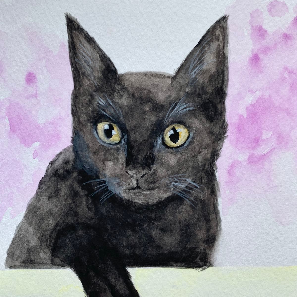黒猫 水彩画 イラスト|Yahoo!フリマ(旧PayPayフリマ) 黒猫 水彩画 イラスト|Yahoo!フリマ(旧PayPayフリマ)