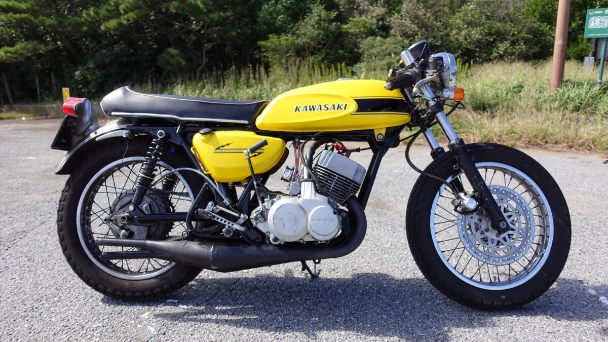 カワサキ 500SS マッハⅢ H1D サイドスタンド 検)旧車 750 350 カワサキ 500SS マッハⅢ H1D サイドスタンド 検)旧車 750 350