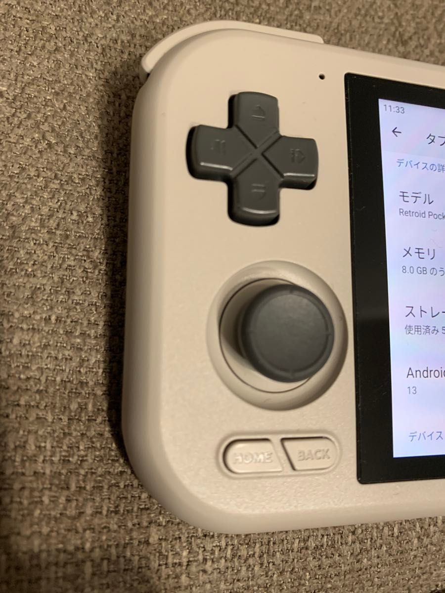 Retroid Pocket 4 Pro 16Bitカラー + 純正グリップ + 互換 Retroid Pocket 4 Pro 16Bitカラー + 純正グリップ + 互換