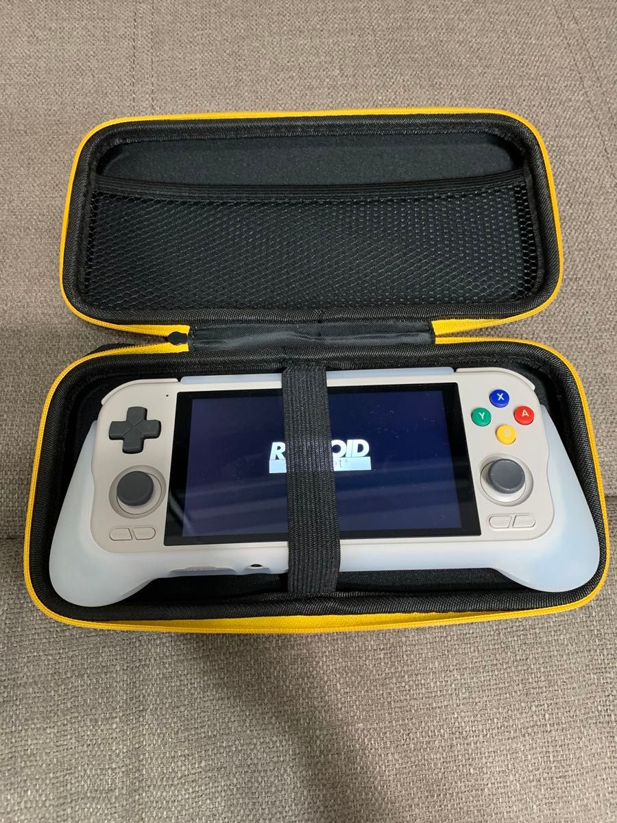 Retroid Pocket 4 Pro 16Bitカラー + 純正グリップ + 互換ケース Retroid Pocket 4 Pro 16Bitカラー + 純正グリップ + 互換ケース