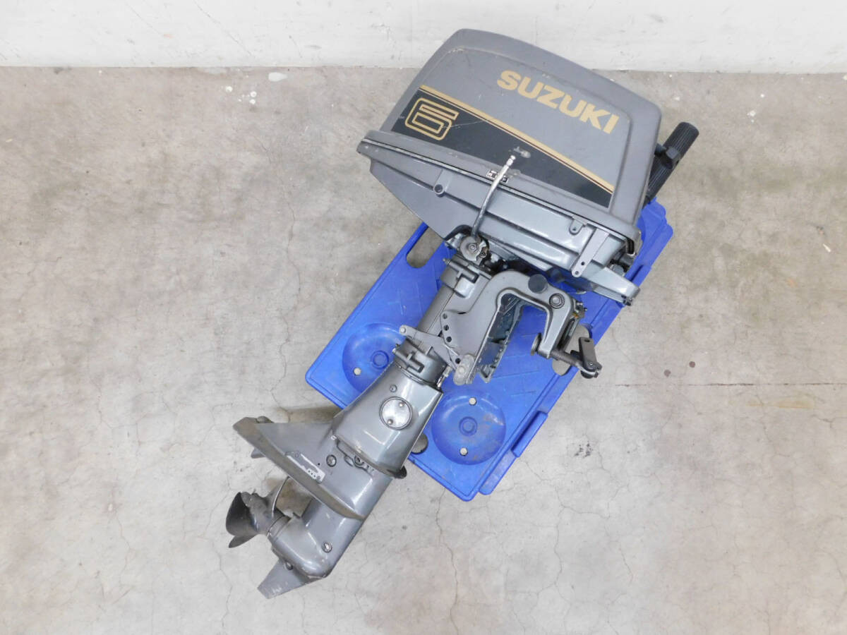 激安アウトレット 引取限定 札幌 スズキ/SUZUKI 6馬力 船外機 DT6/0060IS ジャンク 10馬力未満